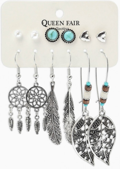 Набор серег «Хиппи»