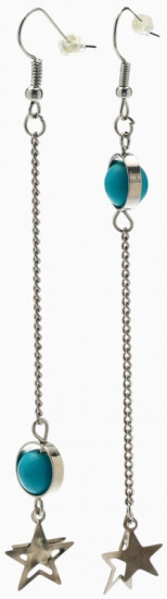 Серьги под натуральный камень «Звёзды»