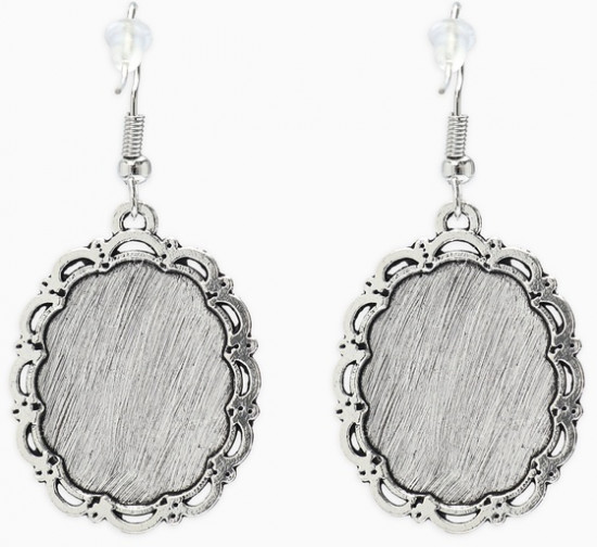 Серьги под натуральный камень «Натурель»