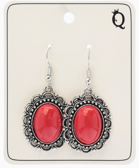 Серьги под натуральный камень «Натурель»