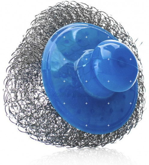 Губка-мочалка для мытья посуды с ручкой