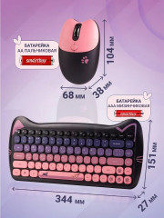 Комплект клавиатура+мышь мультимедийный Kitty 2 668396 (SBC-668396AG-KT2) /10 - Фото 3