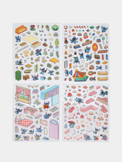 Румбокс альбом 4 комнаты «Стич розовый»