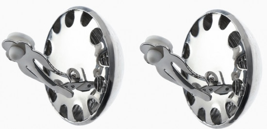 Клипсы для ушей «Тренд. Объёмный круг»