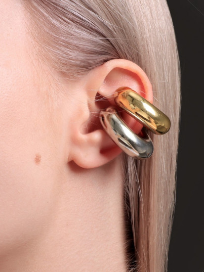 Серьги каффы «Кольца»