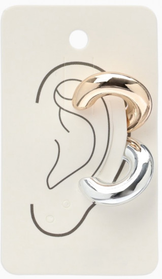 Серьги каффы «Кольца»