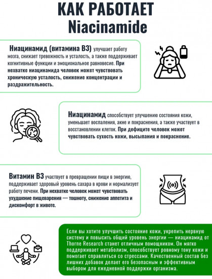 БАД «Витамин В3. Ниацинамид»