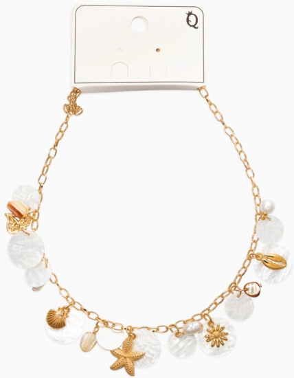 Колье на цепочке «Ракушка»