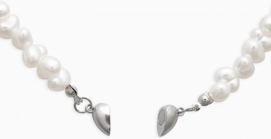 Колье жемчужное «Сердце»