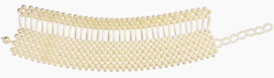 Колье-чокер жемчуг «Богема»