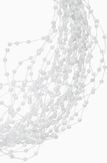 Чокер на леске многослойный «Жемчужная богема»