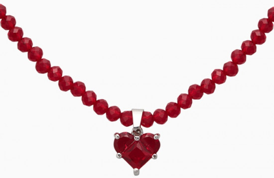 Чокер из бисера «Хрусталь»