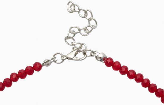 Чокер из бисера «Хрусталь»