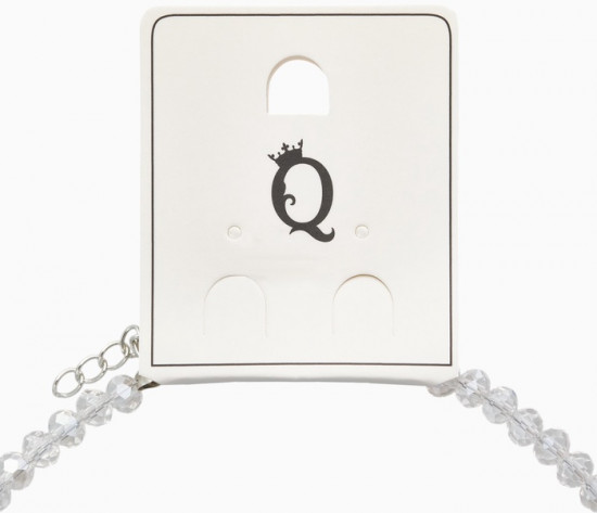 Чокер из бисера «Хрусталь»