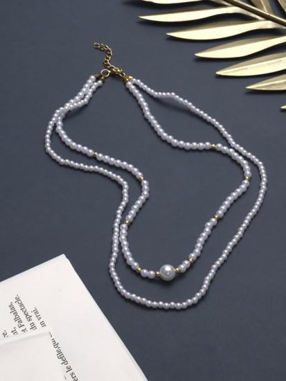 Бусы с жемчугом «Бусина»