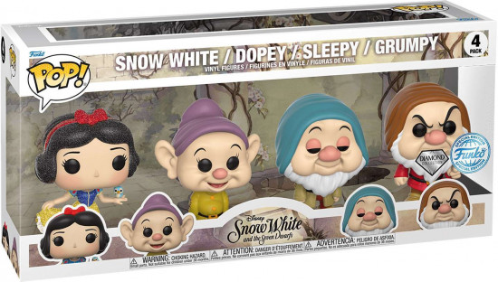 Набор фигурок «White Snow, Dopey, Sleepy, Grumpy»