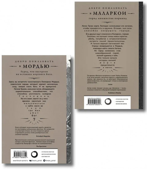 Город мёртвого бога. Город Госпожи Забвения. Комплект из 2 книг