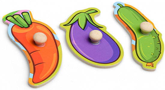 Пазл-вкладыш «Овощи»