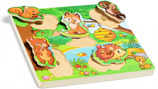 Пазл-вкладыш «Лесная сказка»