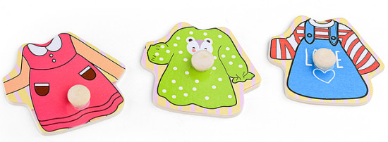 Пазл-вкладыш «Одень девочку»