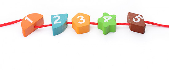 Пазл-вкладыш со шнуровкой «Часы. Слон и его друзья»