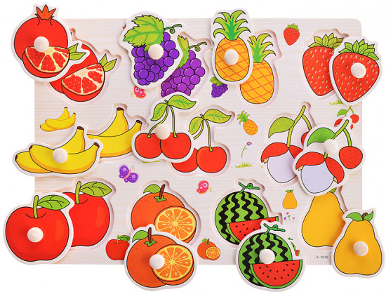 Пазл-вкладыш «Фруктовая фантазия»