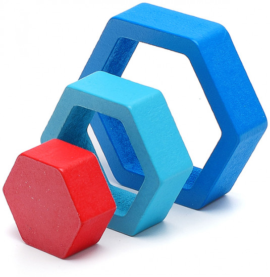 Пазл-вкладыш «Цветные фигуры»