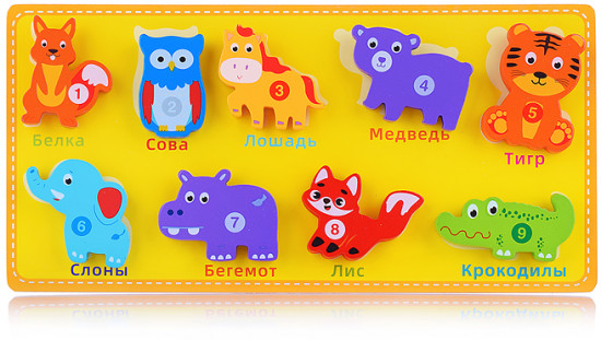 Пазл-вкладыш «Ассорти»