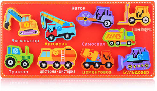 Пазл-вкладыш «Ассорти»