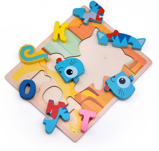 Пазл-вкладыш «Кот»