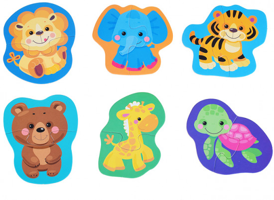 Пазл «Дикие животные»