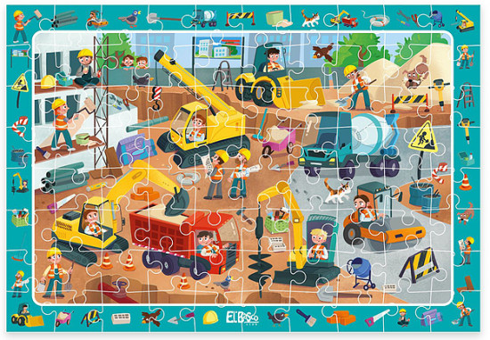 Пазл «На стройплощадке»