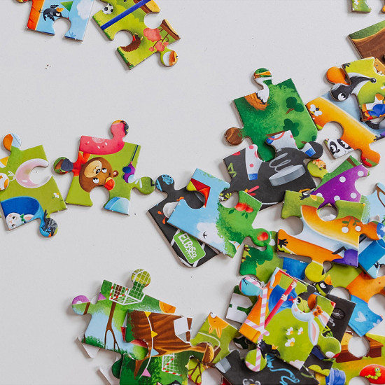 Пазл «Детская площадка»