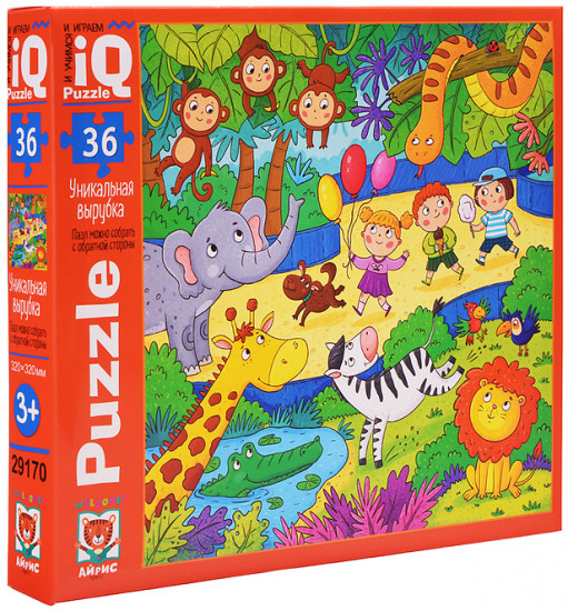 IQ-пазл «Вот так зоопарк»