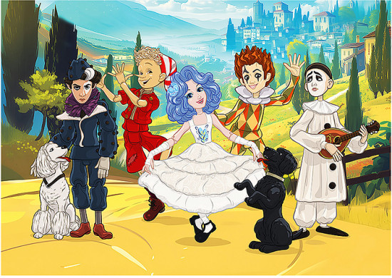 Пазл «Буратино»