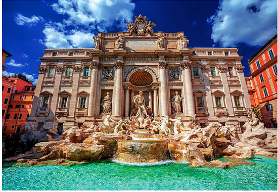 Пазл «Фонтан Треви. Рим»
