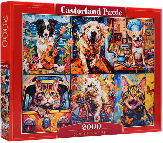 Пазл «Выбери своего питомца»