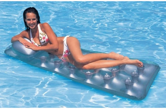 Матрас пляжный с подушкой