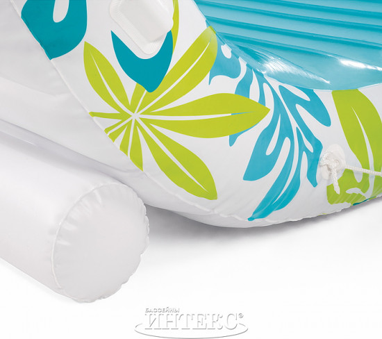 Матрас-плот с навесом «Тропический лаундж»