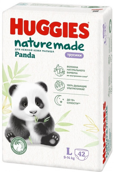 Подгузники-трусики детские «Panda»