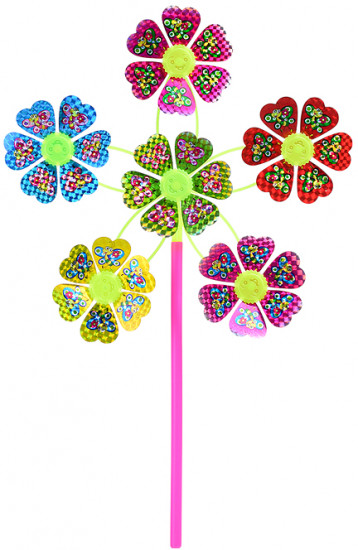 Ветерок «Смайлик-цветок»