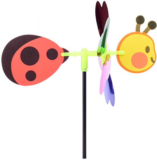 Ветерок «Божья коровка голографическая»