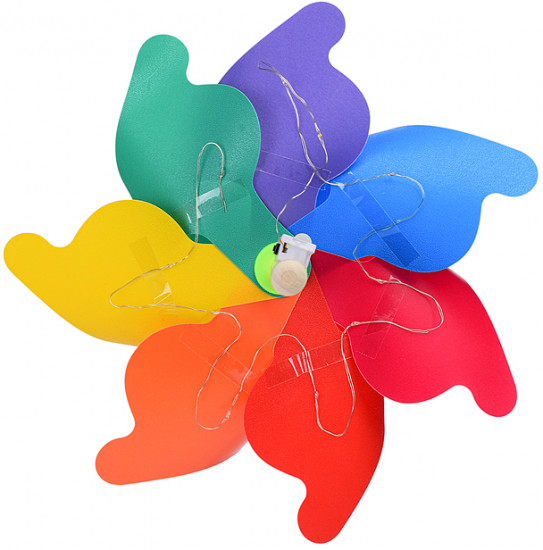 Ветерок «Светящийся матовый вьюнок»