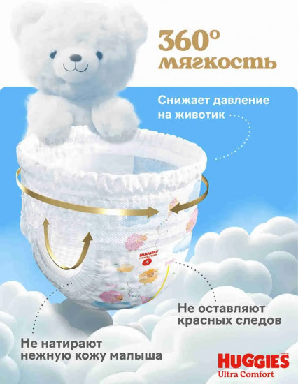 Подгузники-трусики для девочек