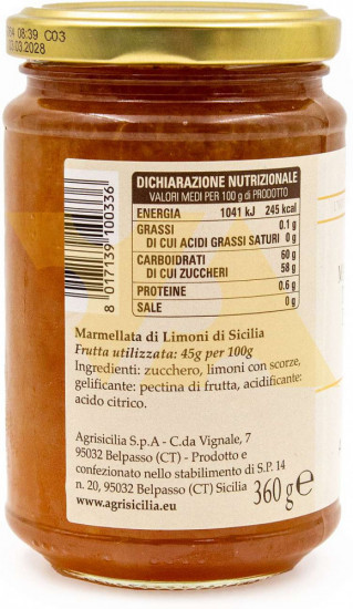 Подарочный набор «Sicilian Marmelade Orange+Lemon»