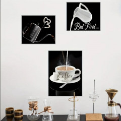 Набор интерьерных наклеек «Кофейник» - Фото 2