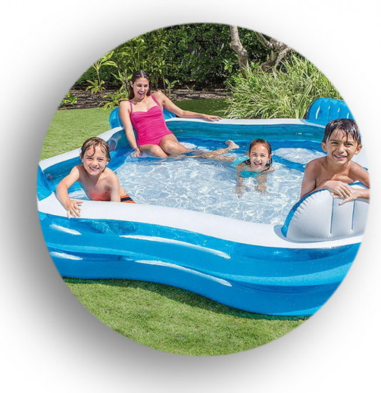 Бассейн надувной «Семейный»