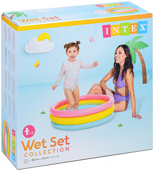 Бассейн надувной «Радуга»