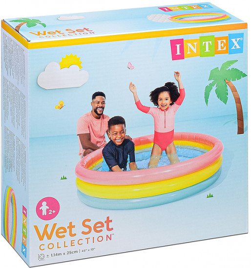 Бассейн надувной «Радуга»