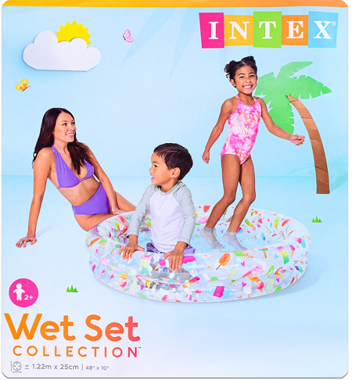 Бассейн надувной «Фрукты»